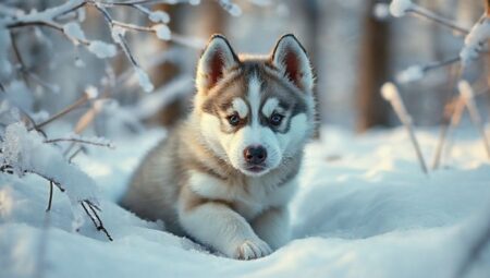 **Sibirya Kurdu: Kuzeyin Gri Hayaleti Yavrusu**